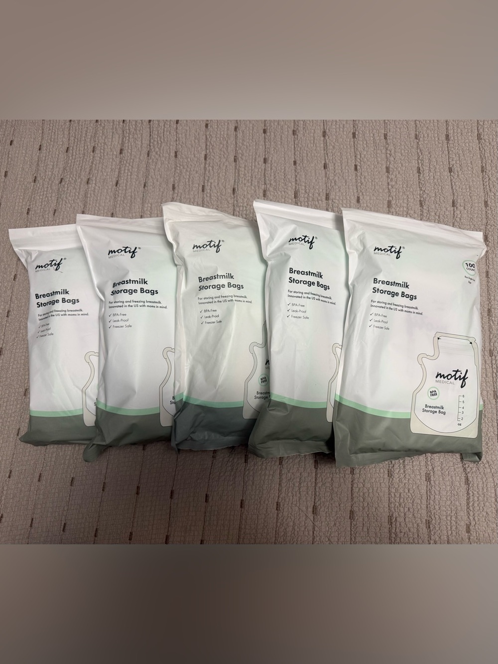 Motif Breastmilk Bags